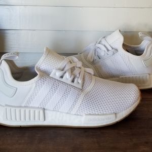 Adidas NMD_R1 Casual Shoes White Gum Brown